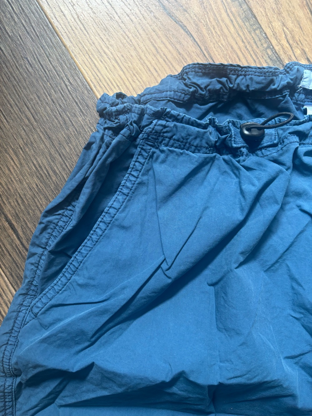 Garage Paxton Parachute Pant Blue Wide-Leg Casual Women’s Track Pant Y2K Size XL - Picture 7 of 8
